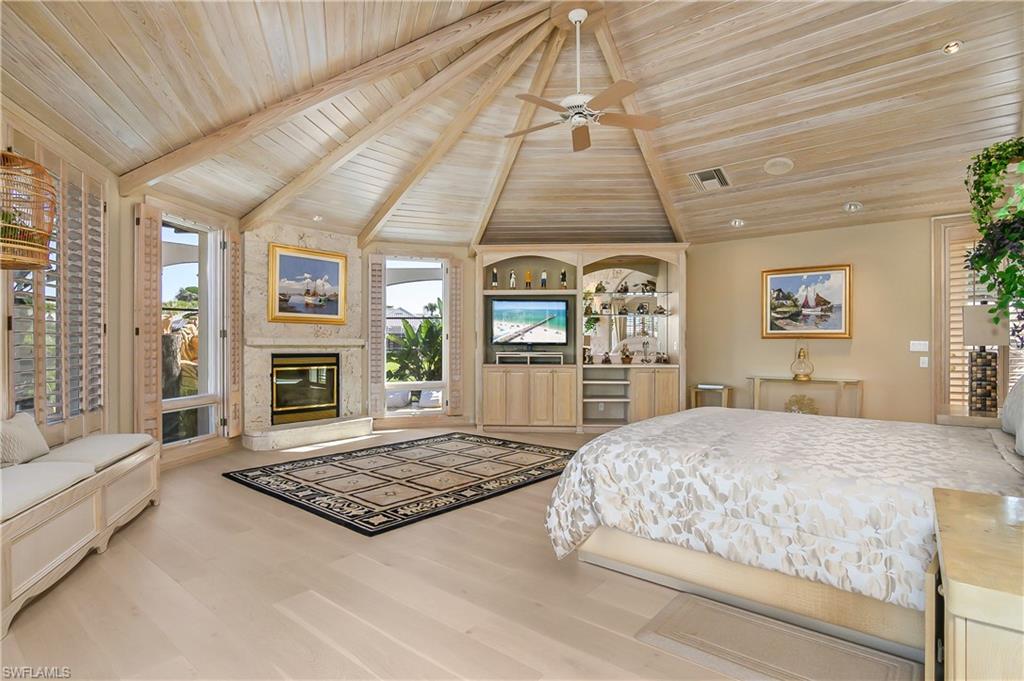 Bonita Bay Waterfront Estate Master Bedroom by Spina Realty Company